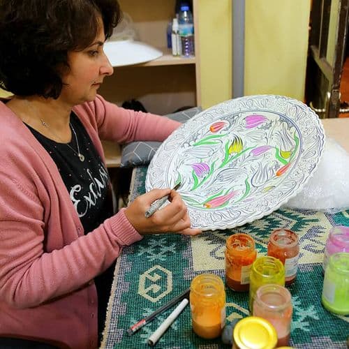 Ceramic Vase Painting