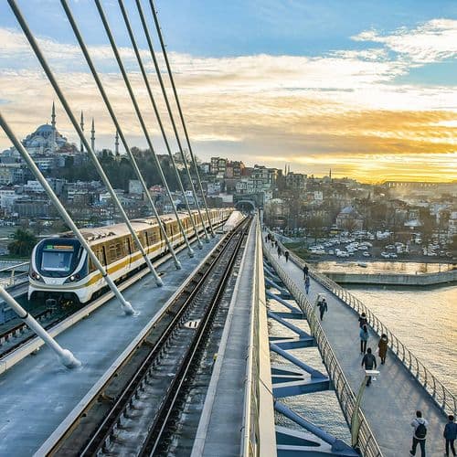 Golden Horn Metro Bridge İstanbul