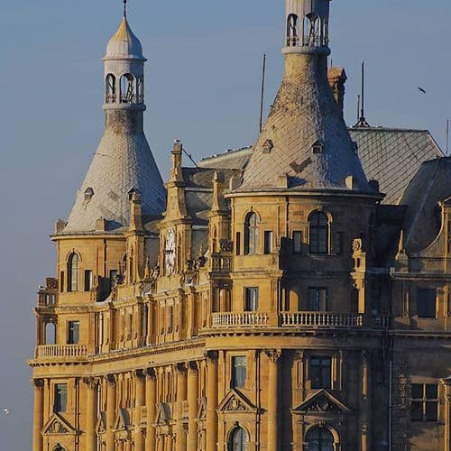 Historical Haydarpaşa Railway Station