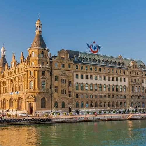 Historical Haydarpaşa Railway Station