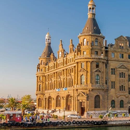 Historical Haydarpaşa Railway Station, İstanbul