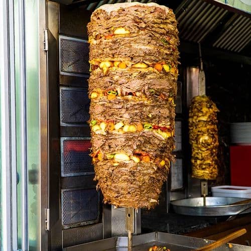 Meat Döner with Vegetables