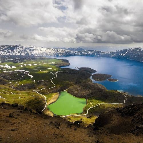 Nemrut Mountain and Crater Lake