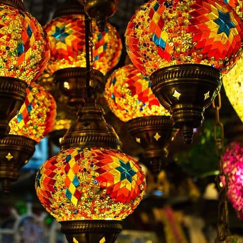 Turkish Lantern Lamps